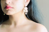 wedding earrings dangle pearl