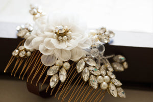 bridal hair vine - H37