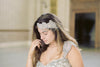 1920s style bridal headpiece H13