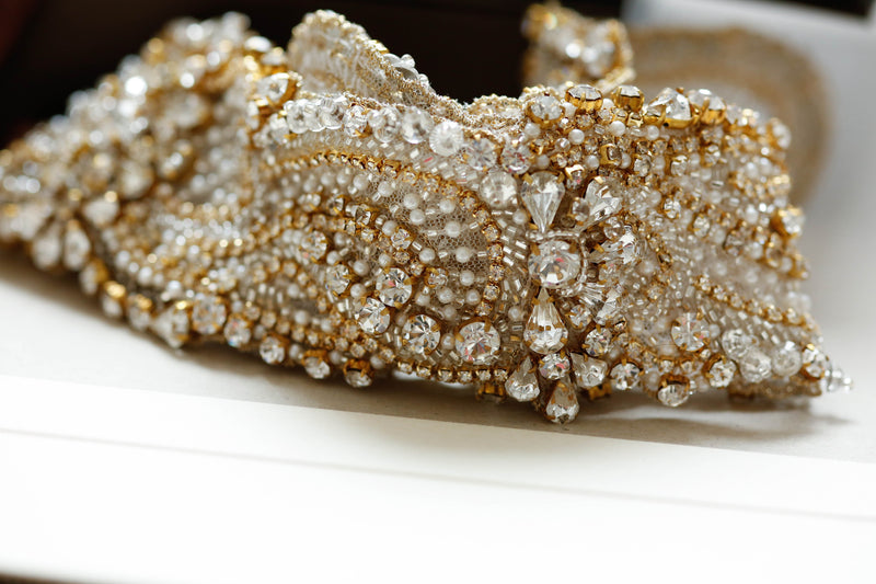 Gold bridal belts and sashes cheap
